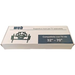Supporto a muro per TV LED LCD 32-70'' full-motion braccio doppio