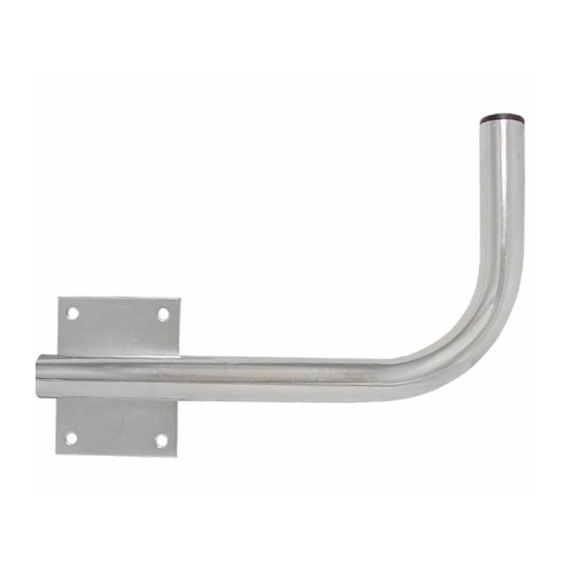 Supporto laterale da parete universale per antenna satellitare 40 cm destra