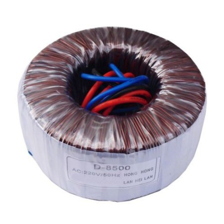 Trasformatore toroidale 120W 15V-0-15VAC