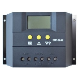 Regolatore di Carica Solare PWM 12/24V 50A Sensore temperatura CM5024Z
