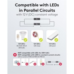 Trasformatore LED 12 V (DC)/15 W