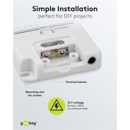 Trasformatore LED 12 V (DC)/15 W