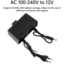 Alimentatore 12V 2A impermeabile IP66 per telecamere CCTV LED router