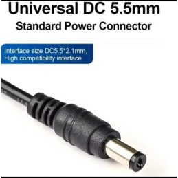 Alimentatore 12V 2A impermeabile IP66 per telecamere CCTV LED router