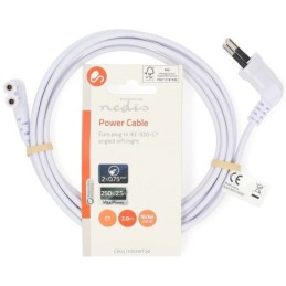 Cavo di alimentazione Spina Euro - IEC-320-C7 2m