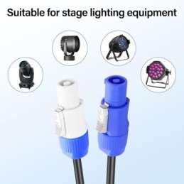 Cavo di alimentazione powercon In-Out 16AWG 1m