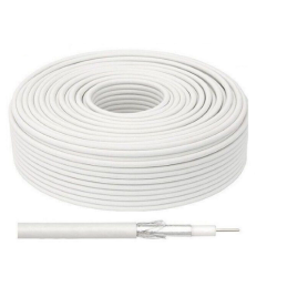 Cavo coassiale schermato RG59 75 ohm CCS matassa da 100m