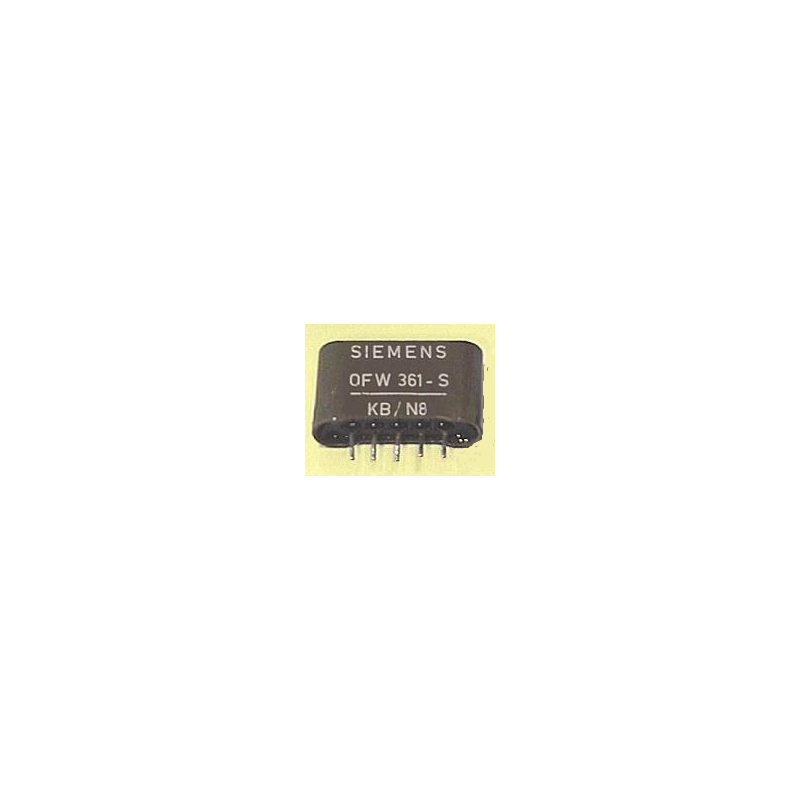 Filtro SAW 36MHz OFW-361-S - confezione 5 pezzi