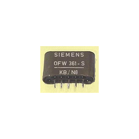 Filtro SAW 36MHz OFW-361-S - confezione 5 pezzi