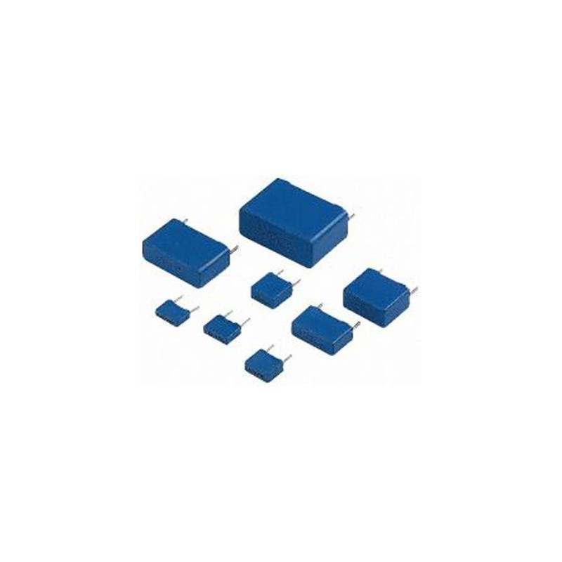 Condensatore poliestere 0,22 uF 63V