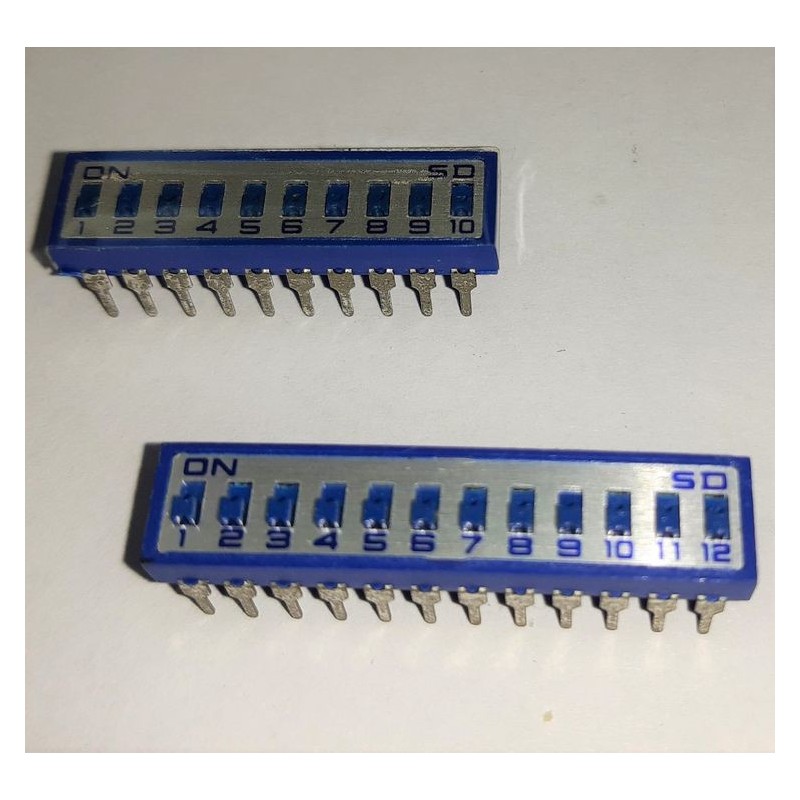 Dip switch orrizzontale 12 Vie