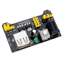 Set PSU per breadboard 2,1mm e cavi jumper