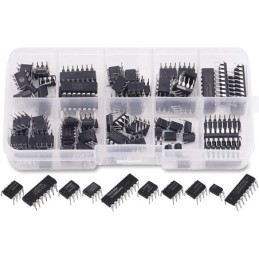 Kit 85 circuiti integrati 10 modelli