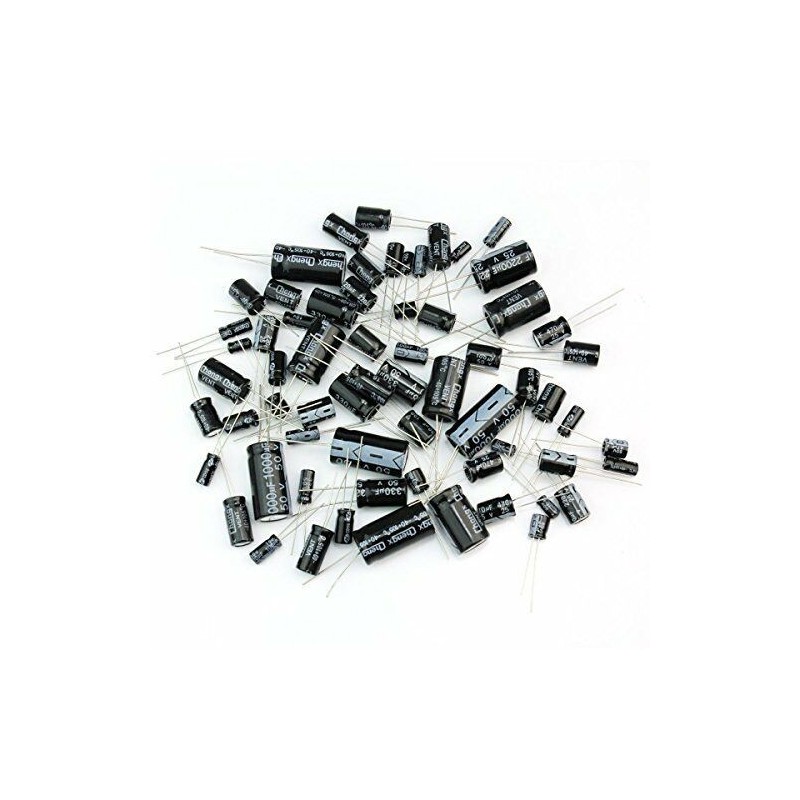 Condensatore elettrolitico 100uF 100V