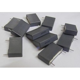 Condensatore poliestere 1,5uF 250Vdc 5% - confezione 2 pezzi