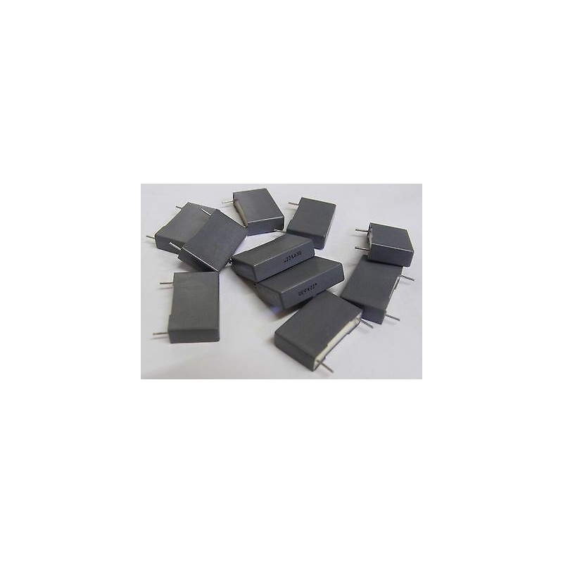 Condensatore poliestere 1,5uF 250Vdc 5% - confezione 2 pezzi