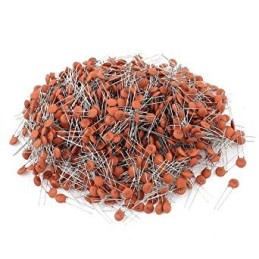 Condensatore ceramico a disco 100nF 50V Y5V - confezione 20 pezzi