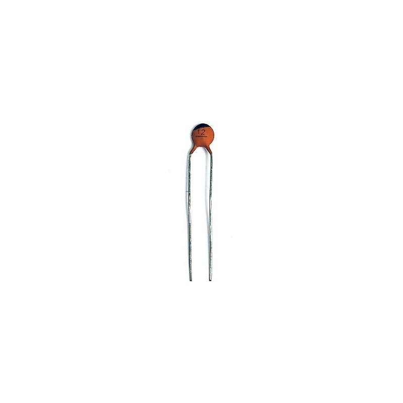 Condensatore ceramico a disco 1,5pF 50V - confezione 50 pezzi