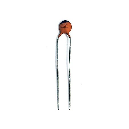 Condensatore ceramico a disco 68pF 50V - confezione 50 pezzi