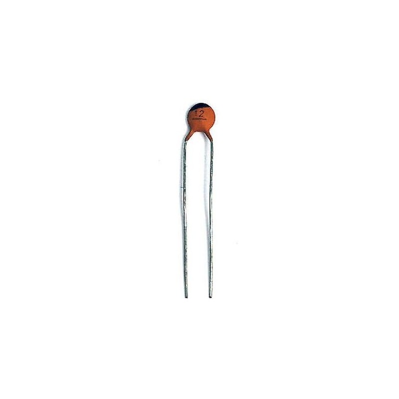 Condensatore ceramico a disco 68pF 50V - confezione 50 pezzi