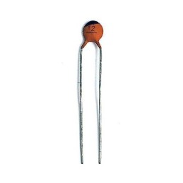 Condensatore ceramico a disco 7pF 50V - confezione 50 pezzi