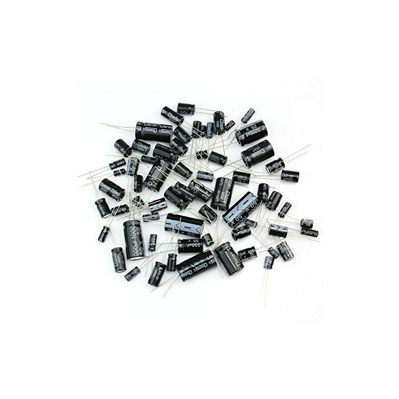Condensatore elettrolitico 220 uF 35V 105° - confezione 10 pezzi