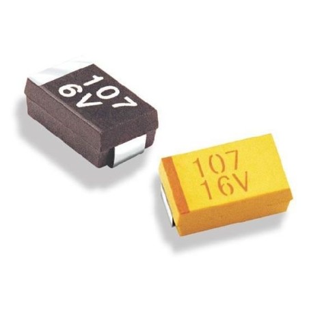 Condensatore elettrolitico tantalio  SMD 15uF 20V - confezione 5 pezzi