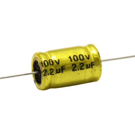 Condensatore elettrolitico radiale 2.2µF 100V 105°C