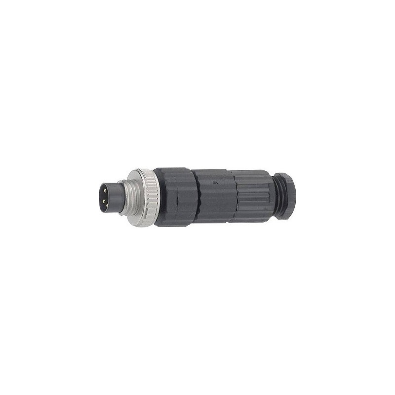 Hirschmann connettore per cavo Nero ELST 3008 V Modello Spina del conduttore 1 pz.