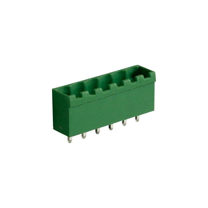 Connettore maschio THT Solder Pin [PCB, Through-Hole] 6P