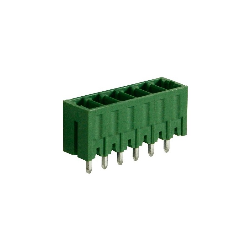 Connettore maschio THT Solder Pin [PCB, Through-Hole] 6P