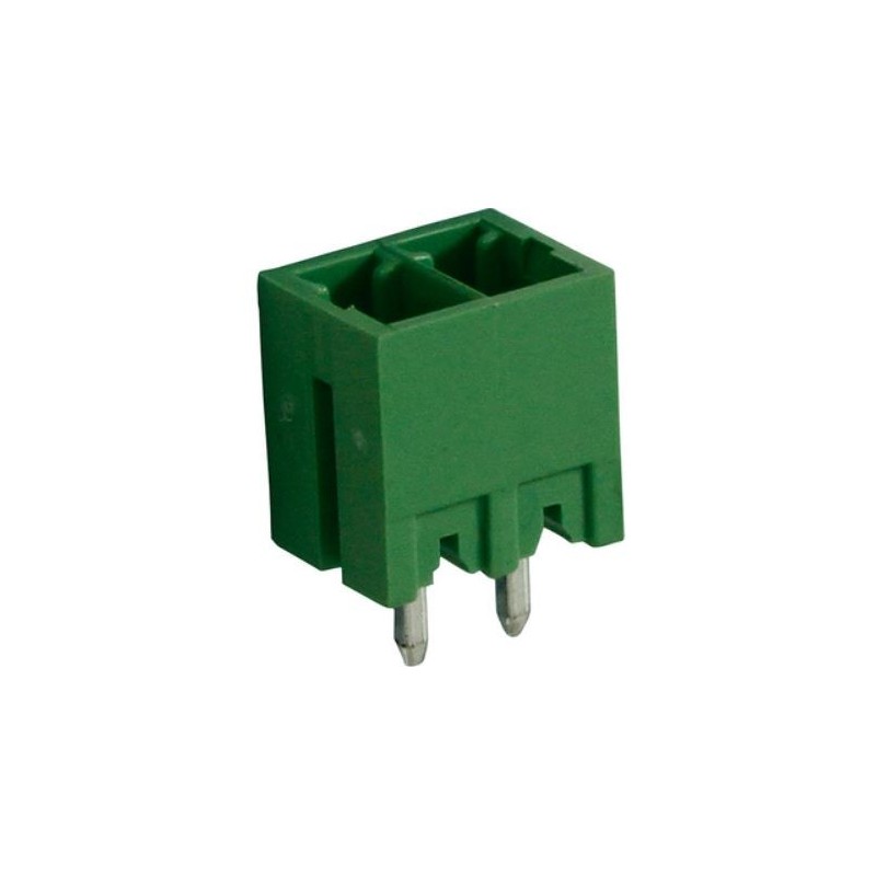 Connettore maschio, 2 Poli, 3.81mm Passo, 8A, 1.31mm²