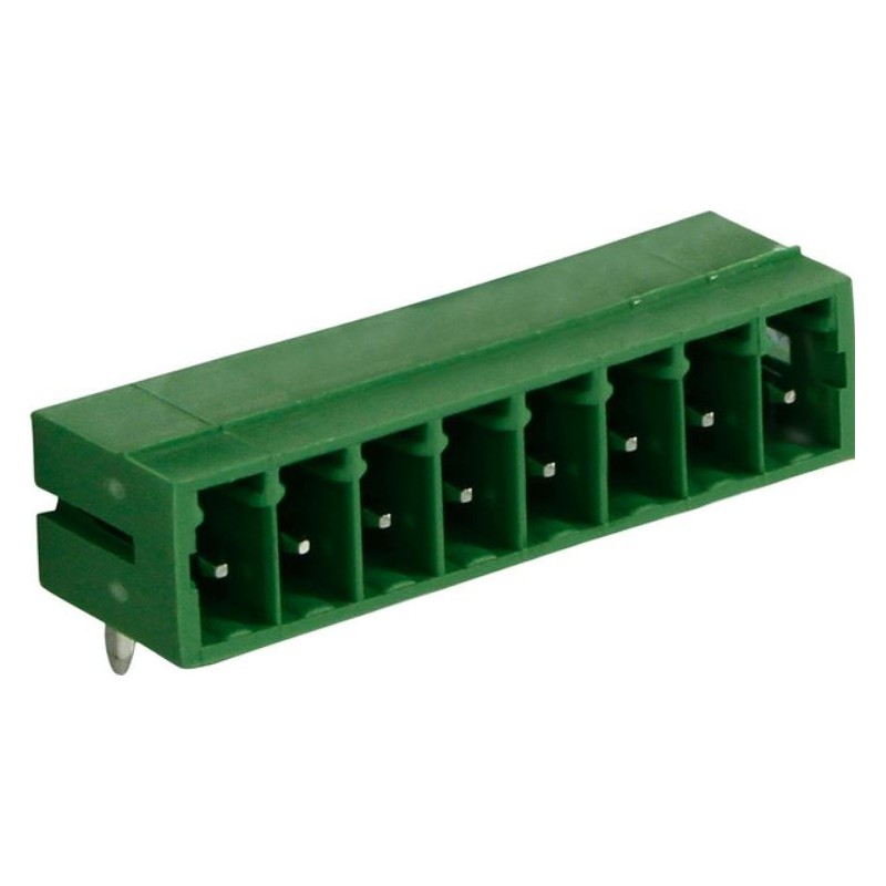 Connettore maschio, 8 Poli, 3.5mm Passo, 10A, 1.31mm², Angolo retto
