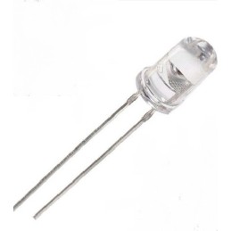 Diodo LED 5mm trasparente - blu