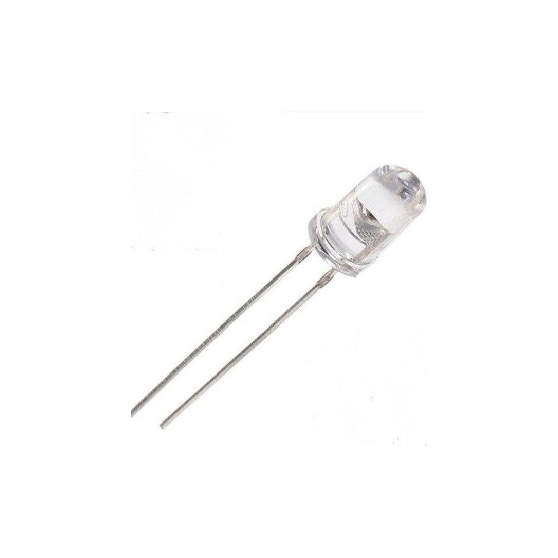 Diodo LED 5mm trasparente - blu