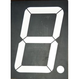 Display a led gigante rosso