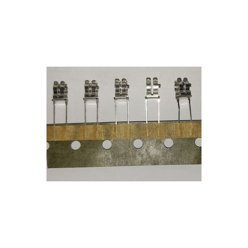 Clip porta-fusibile 5X20 - confezione 10 pezzi
