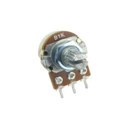 Potenziometro rotativo da 1kΩ con angolo di rotazione di 300°