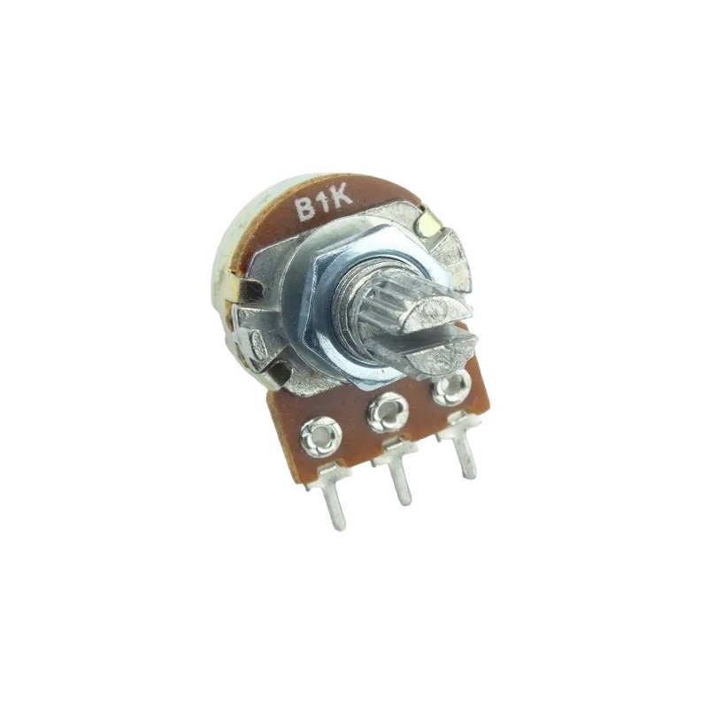 Potenziometro rotativo da 1kΩ con angolo di rotazione di 300°