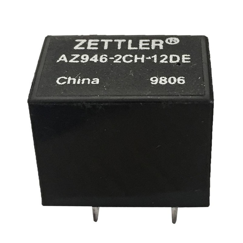 Relè 12V DPDT - AZ946-2CH-12DE - ZETTLER