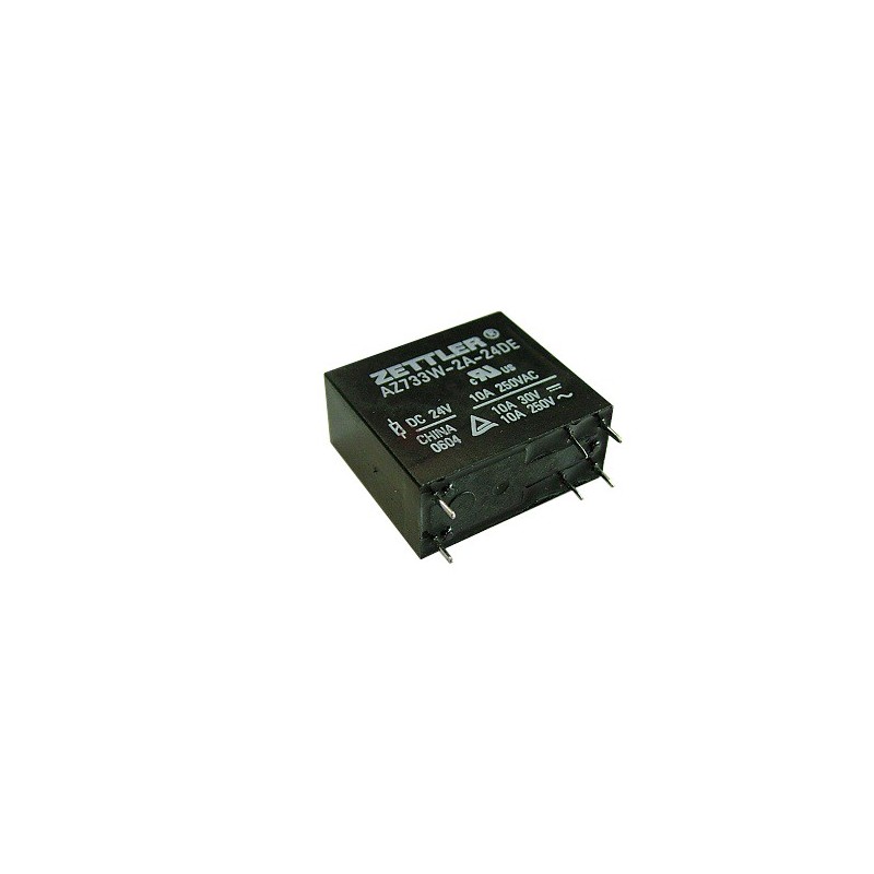 Relè 24V DPST - AZ733W-2A-24DE - ZETTLER