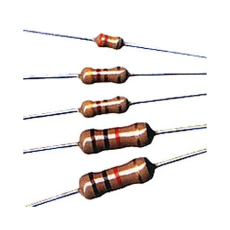 Resistenza 0,33 ohm - 1/2W - 5% - assiale