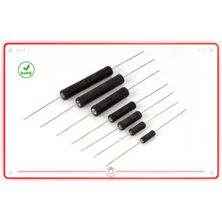 Resistenza 120 ohm 4W 5% - Assiale