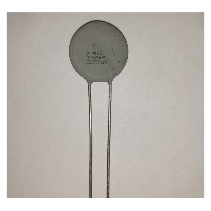 Resistenza NTC 2,5ohm tipo NF20AA0259M