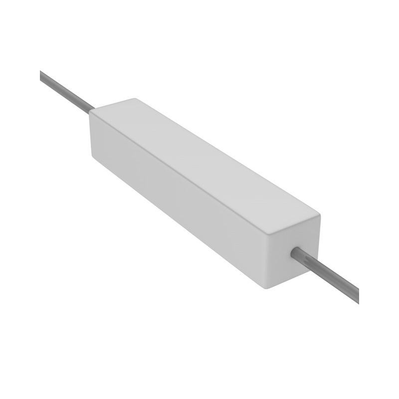 Resistenza a filo 68ohm 10W cementata assiale - confezione 2 pezzi